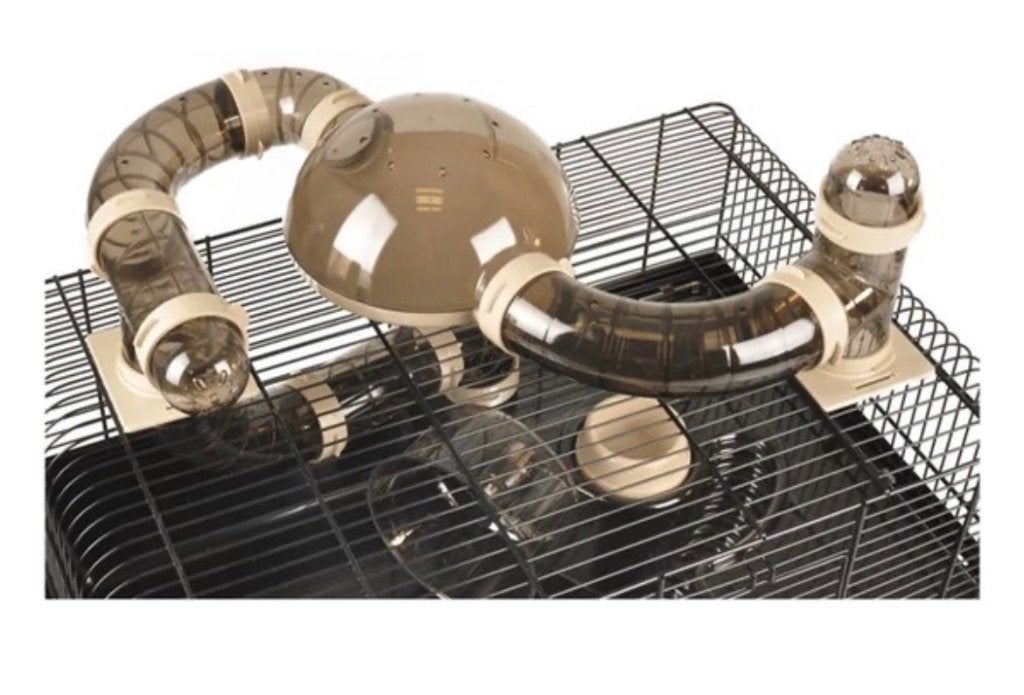 Hamsterkooi ca. 60-40 cm, Dieren en Toebehoren, Minder dan 60 cm, Kooi, Minder dan 75 cm, Zo goed als nieuw