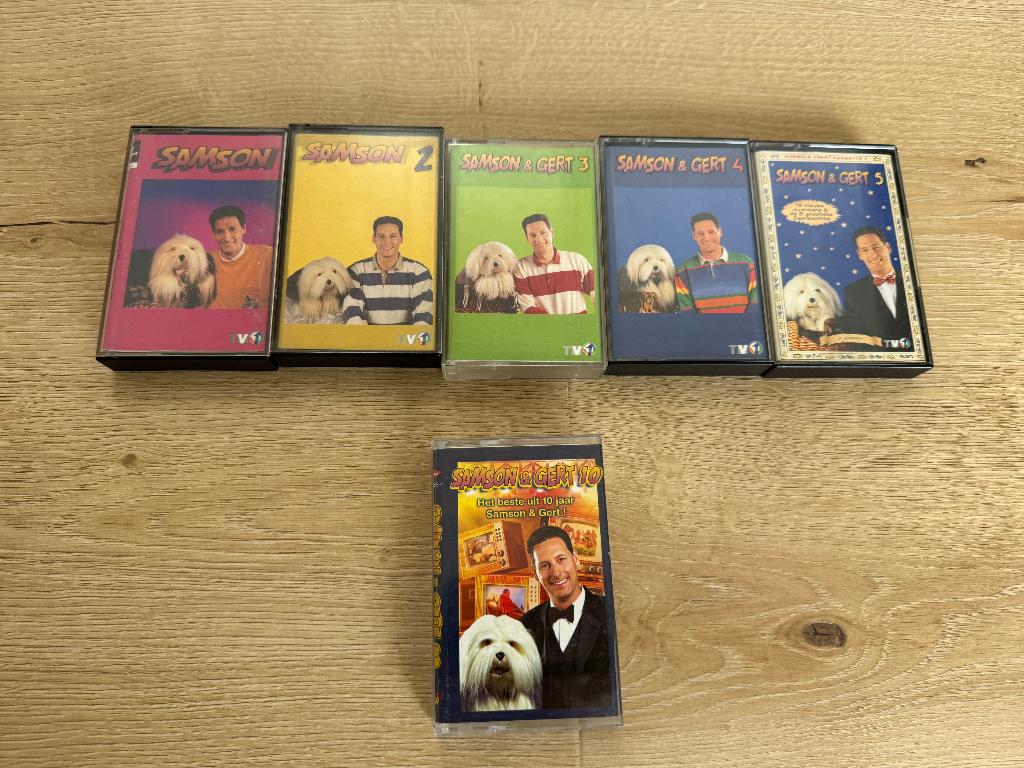 Muziekcassettes Samson & Gert, Gebruikt, 2 t/m 25 bandjes, Ophalen of Verzenden, Origineel