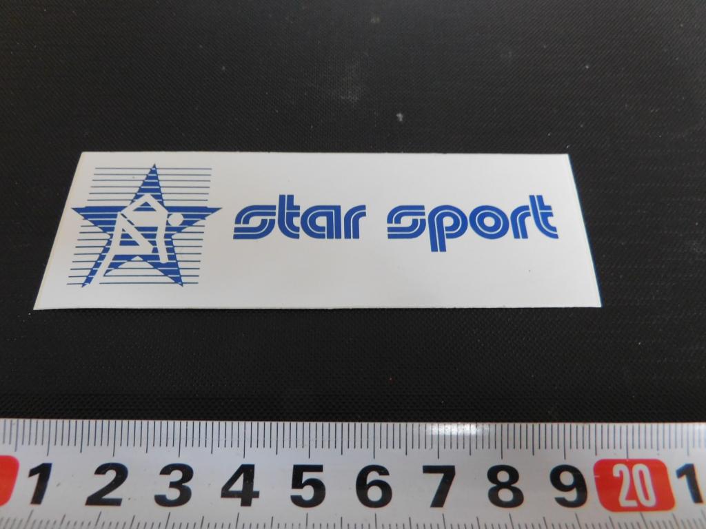sticker logo STAR SPORT, Ophalen, Zo goed als nieuw