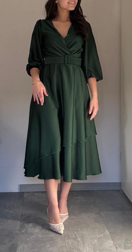 Avondjurk/ Abiye 36, Kleding | Dames, Galajurk, Ophalen of Verzenden, Zo goed als nieuw, Maat 36 (S)