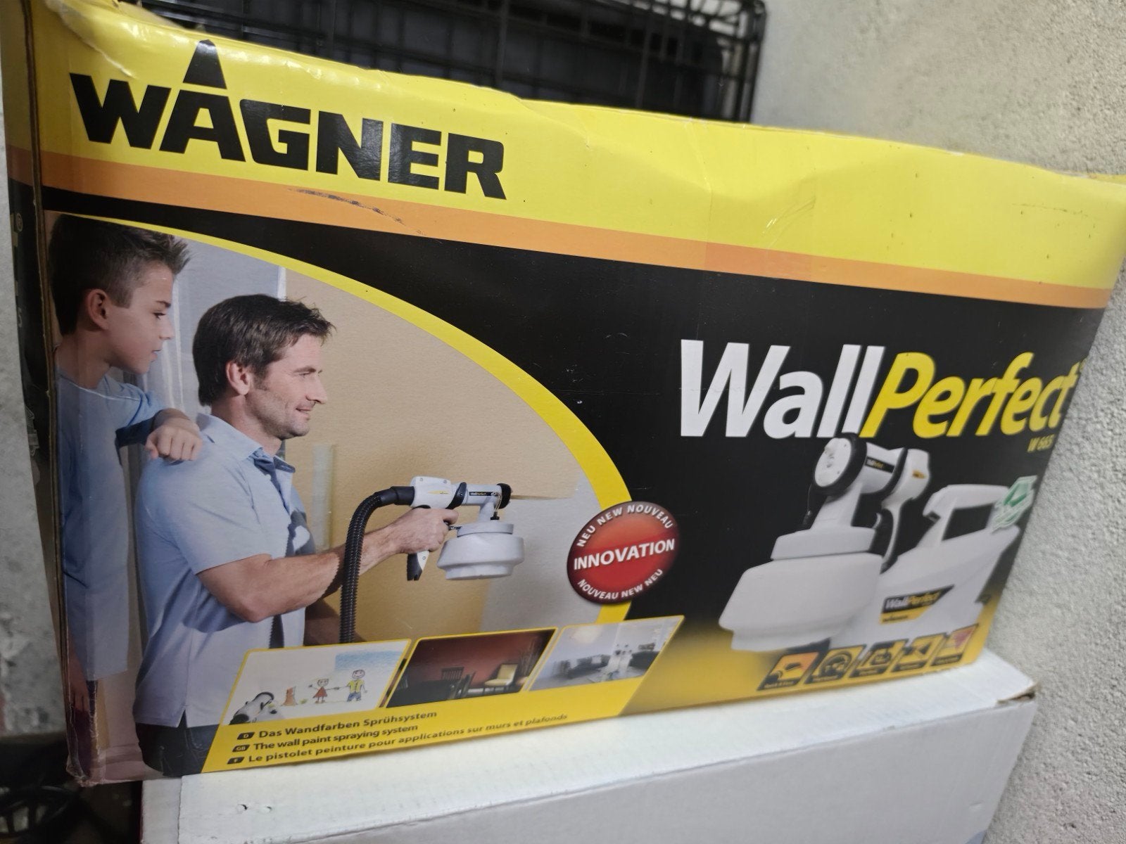 Wagner WallPerfect W665 verfspuitsysteem, Ophalen of Verzenden, Verfspuit of Verfpomp