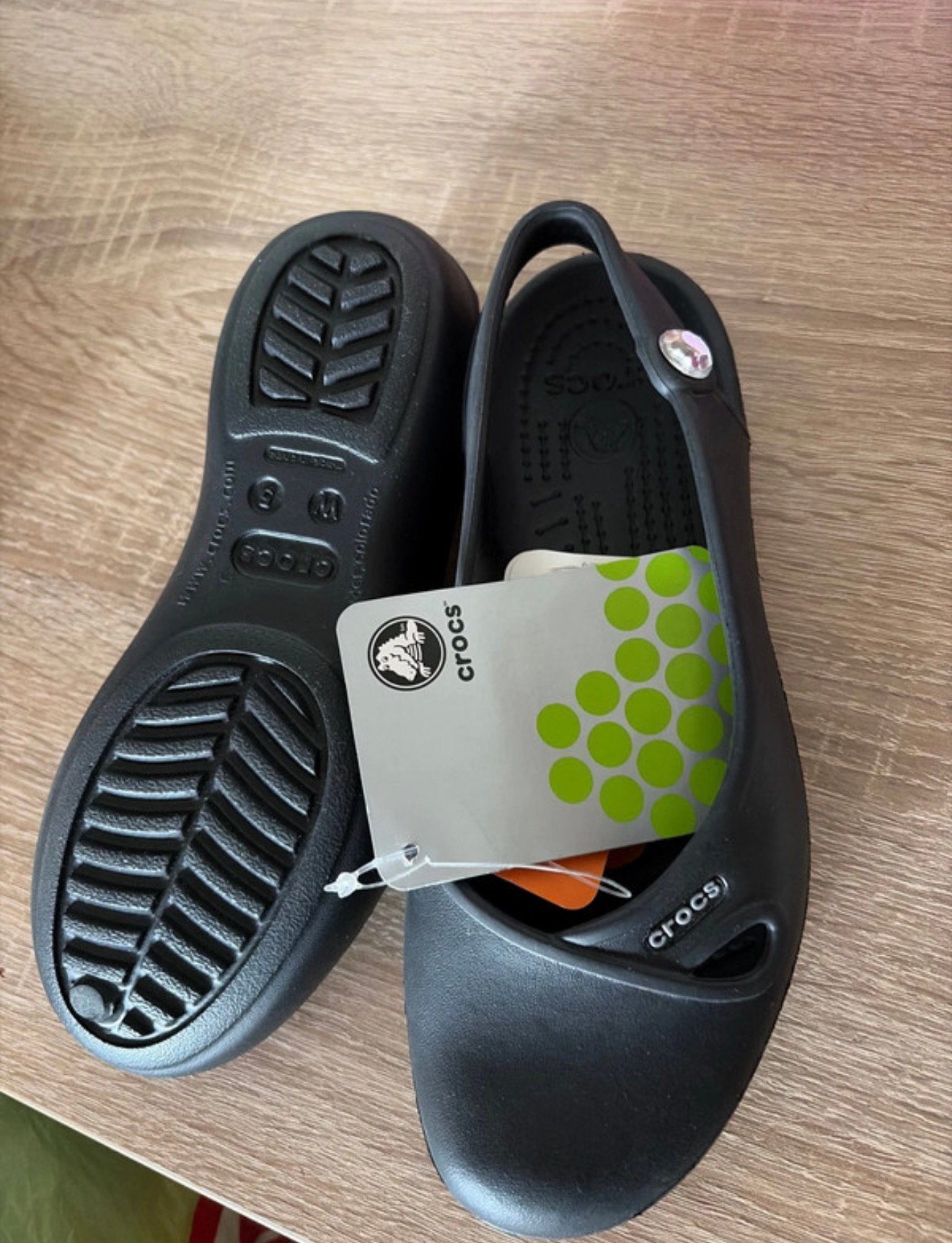 Meisjes crocs ballerina, Kinderen en Baby's, Kinderkleding | Schoenen en Sokken, Meisje, Overige typen, Nieuw, Ophalen of Verzenden