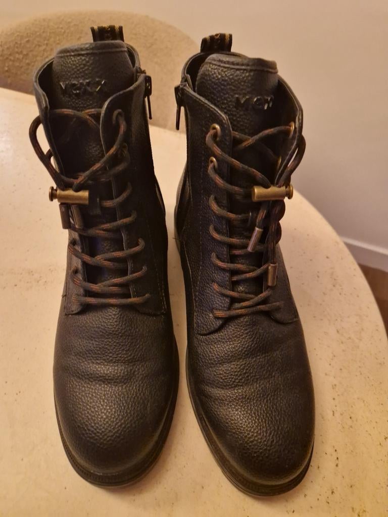 Mexx • Leren laarsjes • Maat 39, Kleding | Dames, Schoenen, Mexx, Zwart, Lage of Enkellaarzen, Ophalen of Verzenden