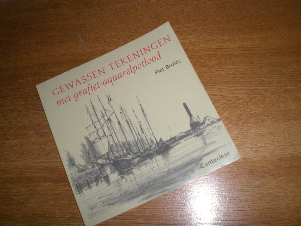 gewassen tekeningen grafiet aquarelpotl. cantecleer, Ophalen of Verzenden, Zo goed als nieuw