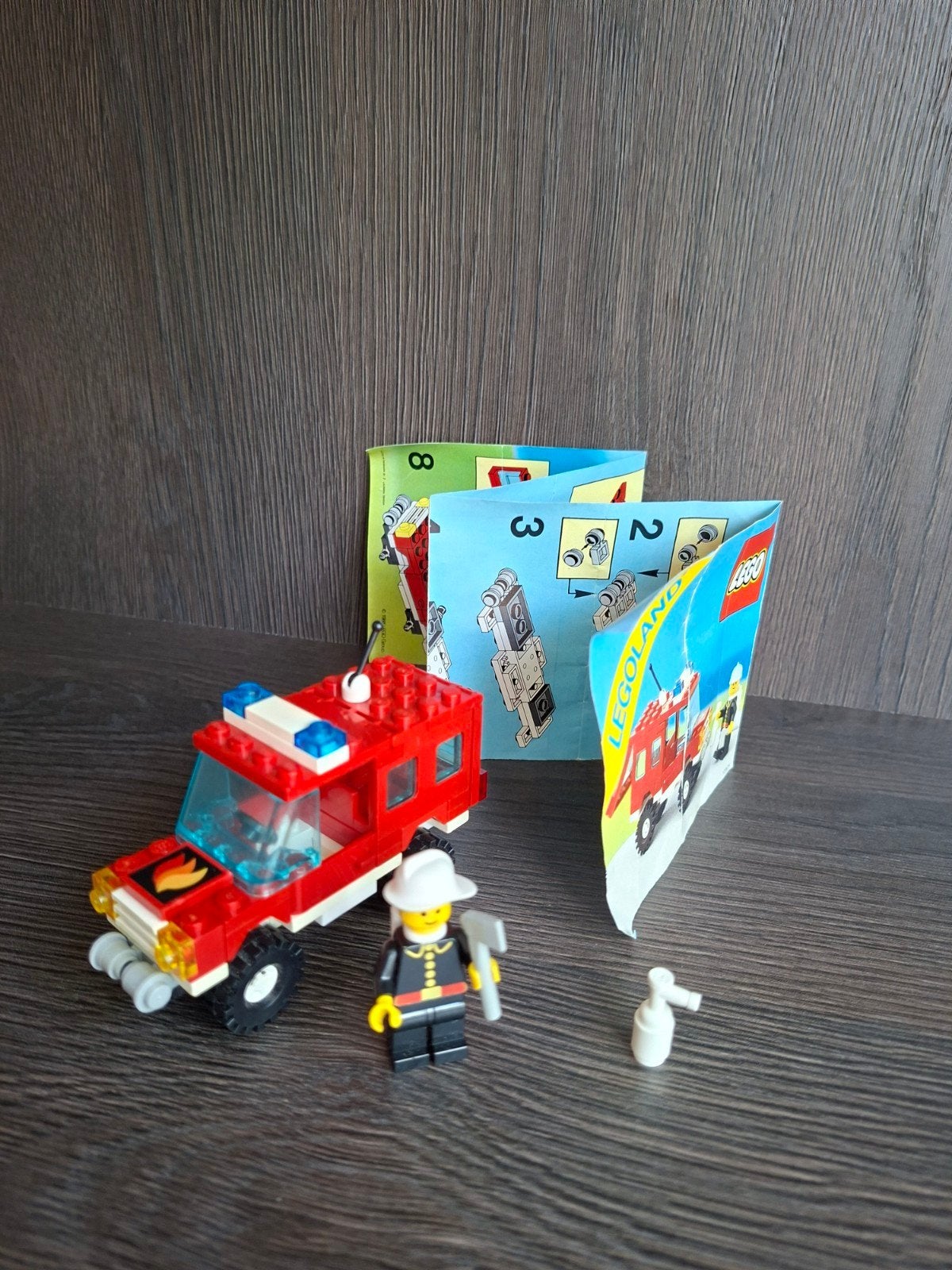 Lego legoland setje brandweer 6643 compleet, Gebruikt, Overige thema's, Lego, Compleet