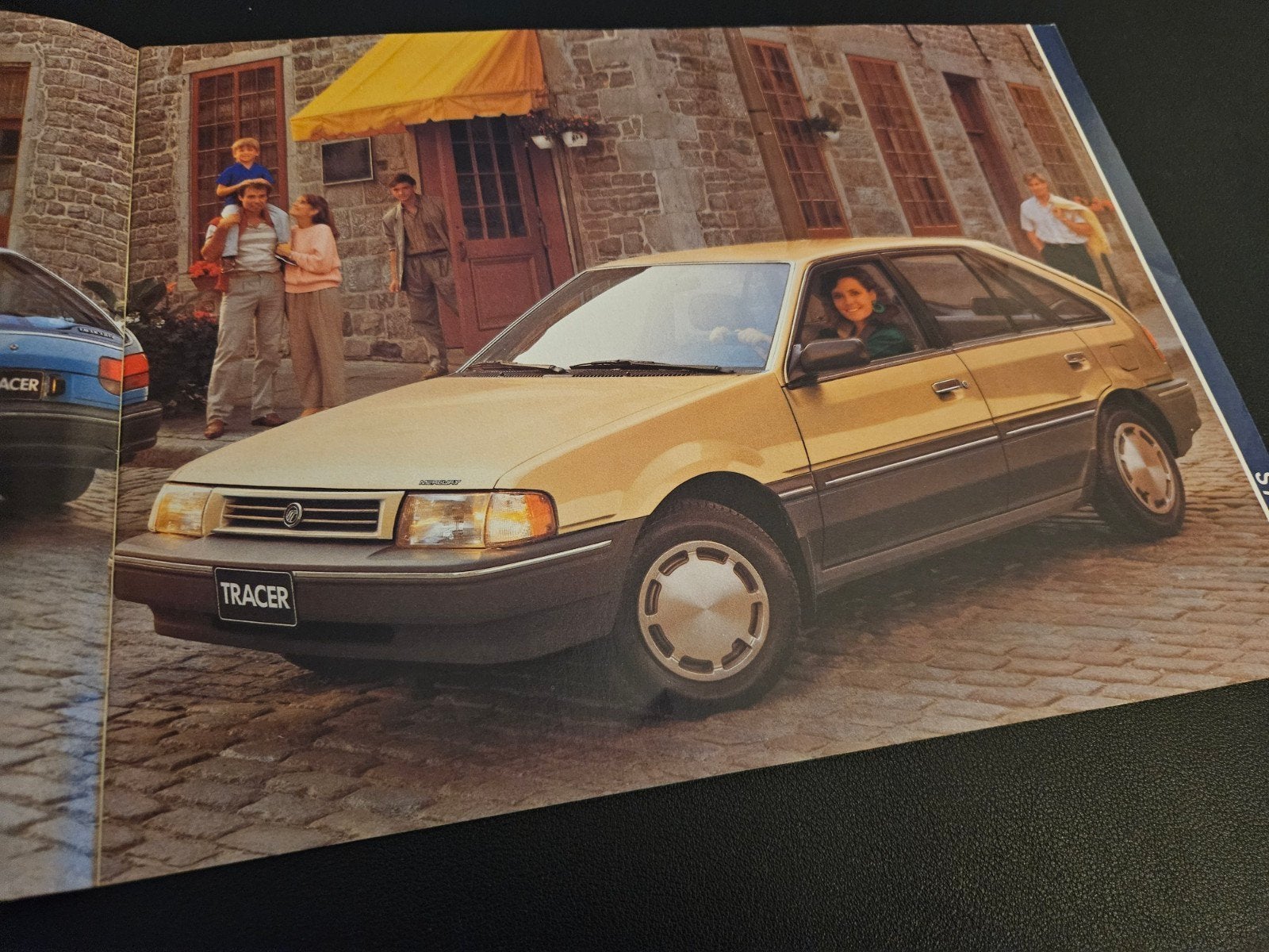 Brochure Mercury Tracer 1987, Ophalen of Verzenden, Zo goed als nieuw, Overige merken