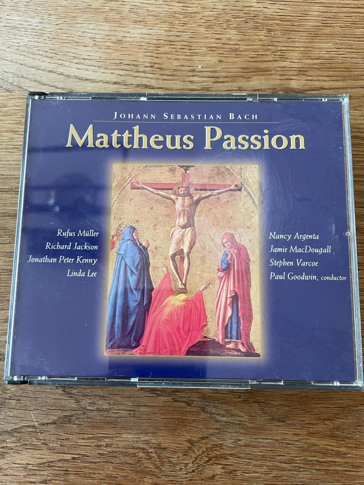 Johann Sebastian Bach - Matthäus Passion (2 CD's), Gebruikt, Ophalen of Verzenden, Oratorium, Inclusief doosje