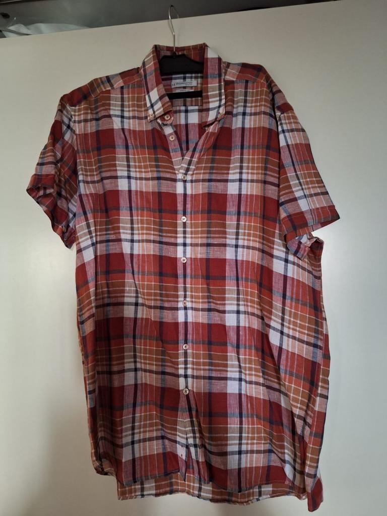 Merk overhemden XL, Kleding | Heren, Ophalen of Verzenden, Zo goed als nieuw, Halswijdte 43/44 (XL)