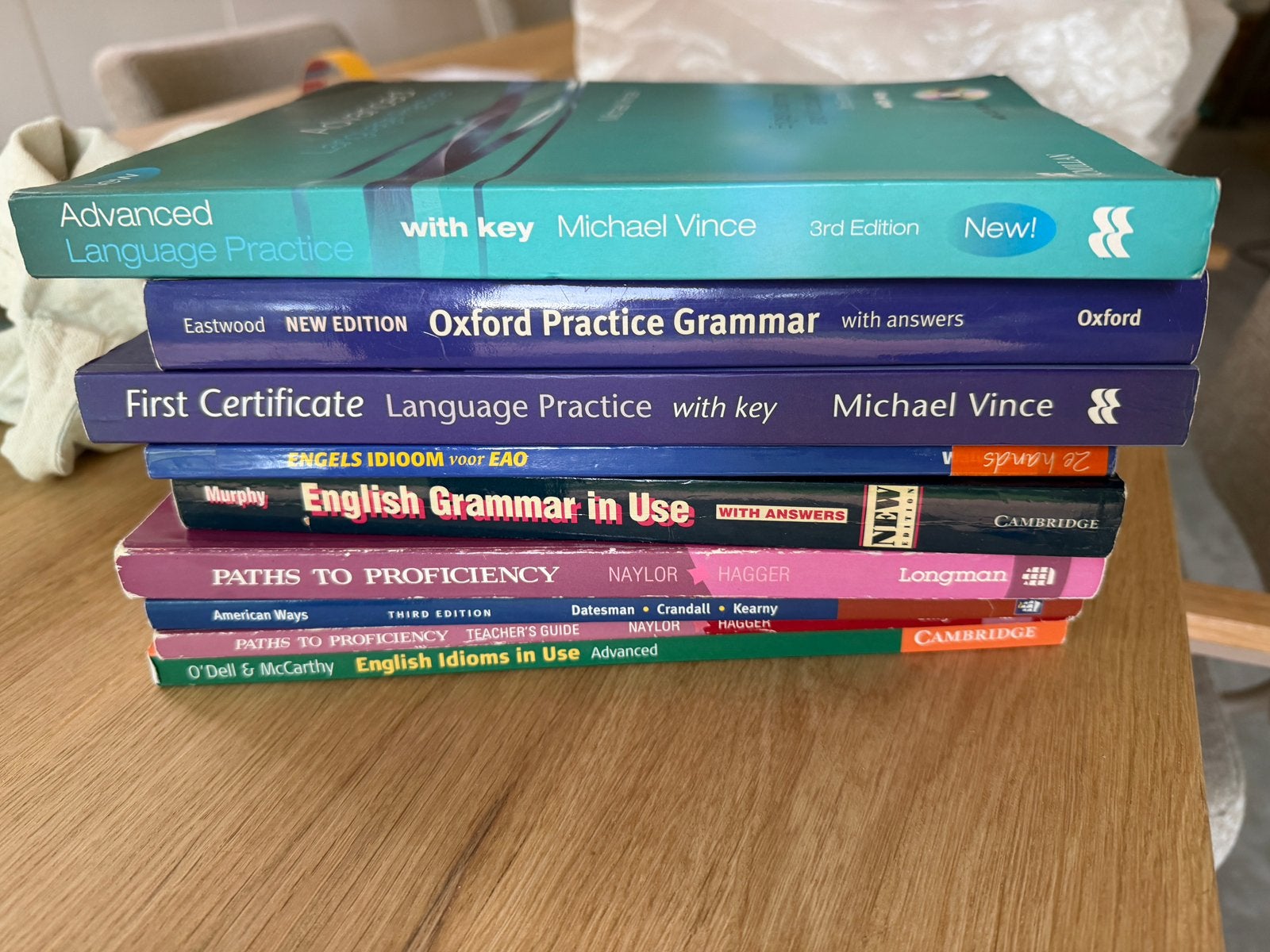 Pakket Engelse studieboeken idiom Cambridge/Oxford, Boeken, Ophalen, Alpha, HBO