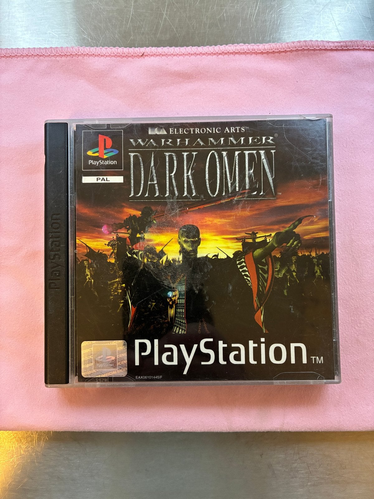 Warhammer Dark Omen PlayStation 1 - Strategie Game, Gebruikt, 1 speler, Ophalen of Verzenden, Strategie en Constructie