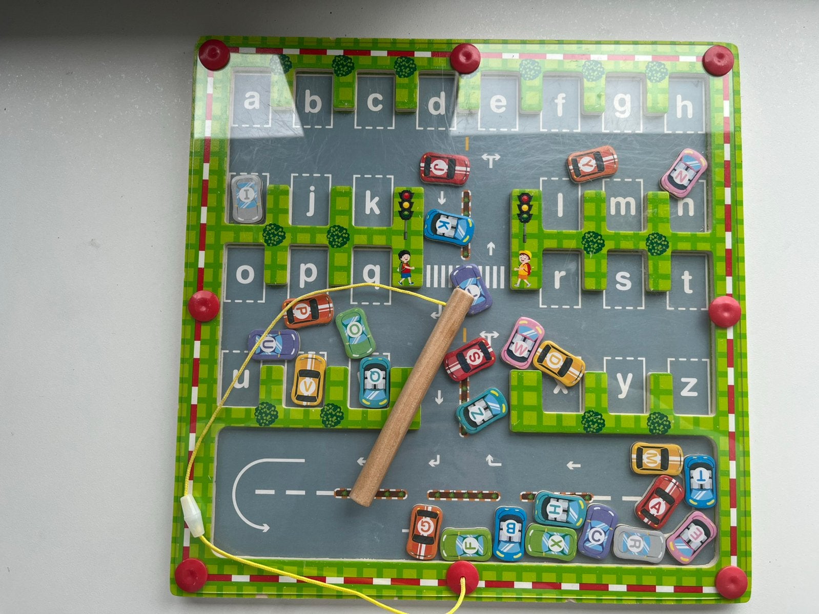 Montessori Magnetisch Alfabet Doolhof, Ophalen, Gebruikt