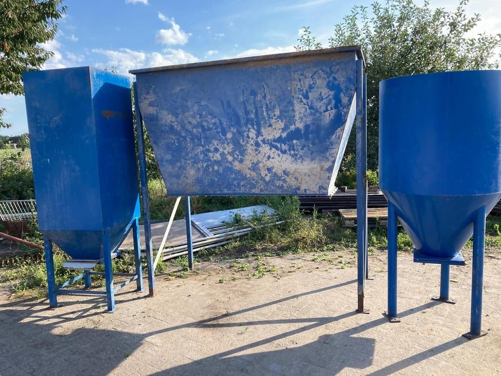 3 Voersilo's, Ophalen