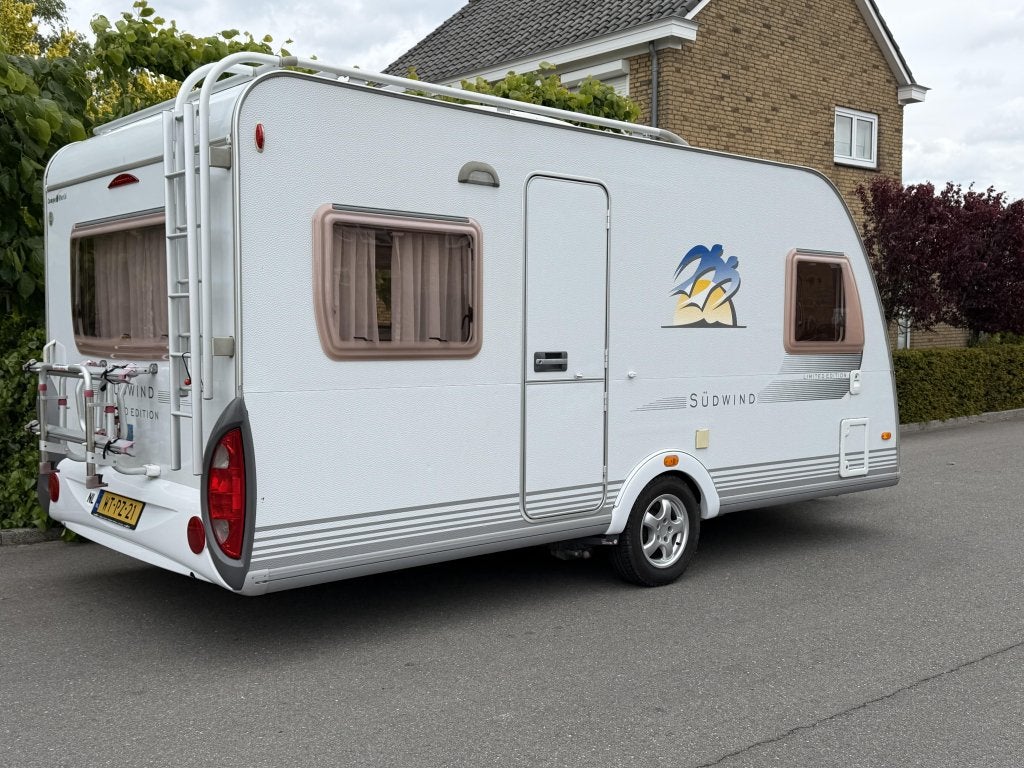 Knaus Sudwind 450 FU Mover,Voortent,Dakairco, Rondzit, Bedrijf, Schokbreker, Overige typen
