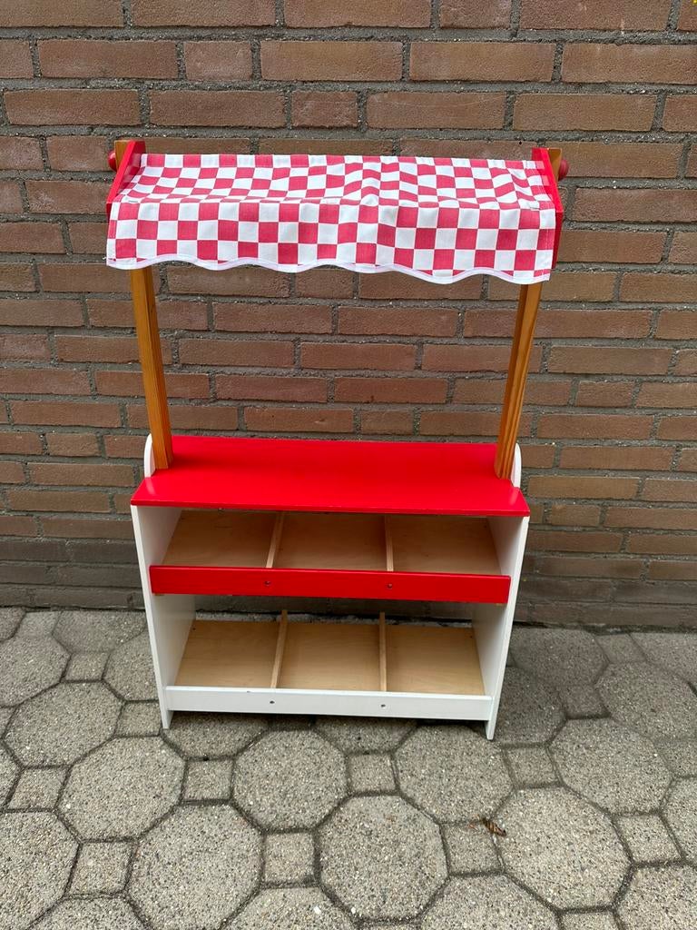 Speelgoed kraampje/ winkeltje hout, Ophalen, Gebruikt, Meubelstuk of Keukentje