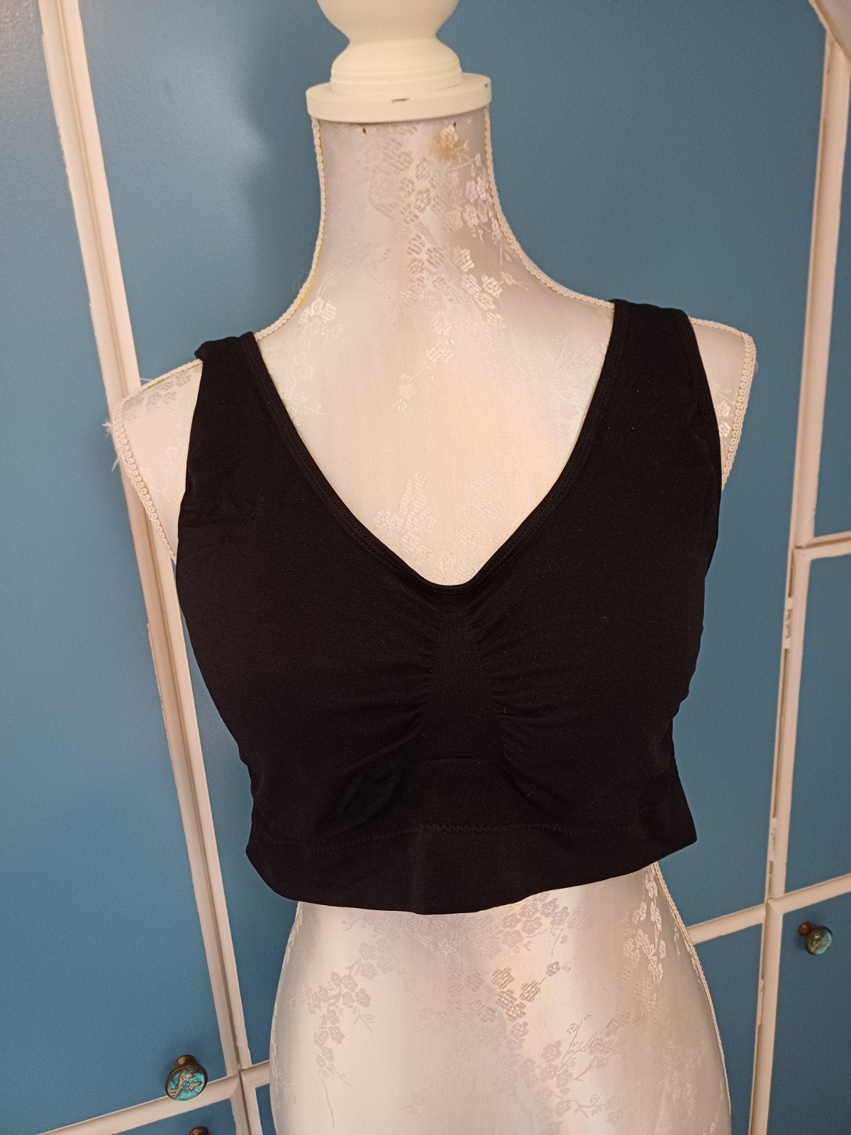 Bh/top van Temu, maat 2XL, Temu, Ophalen of Verzenden, Zwart, BH