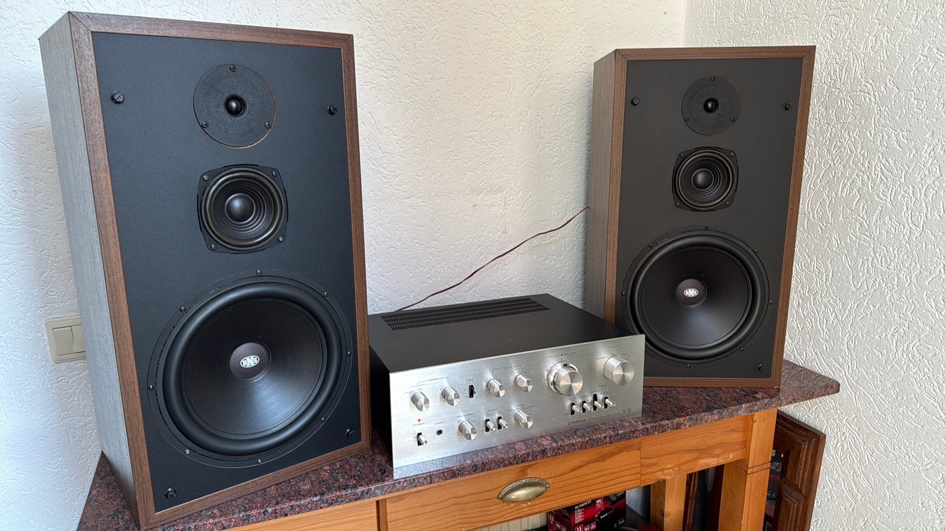 BNS 382 luidsprekers, Ophalen, Zo goed als nieuw, Pioneer