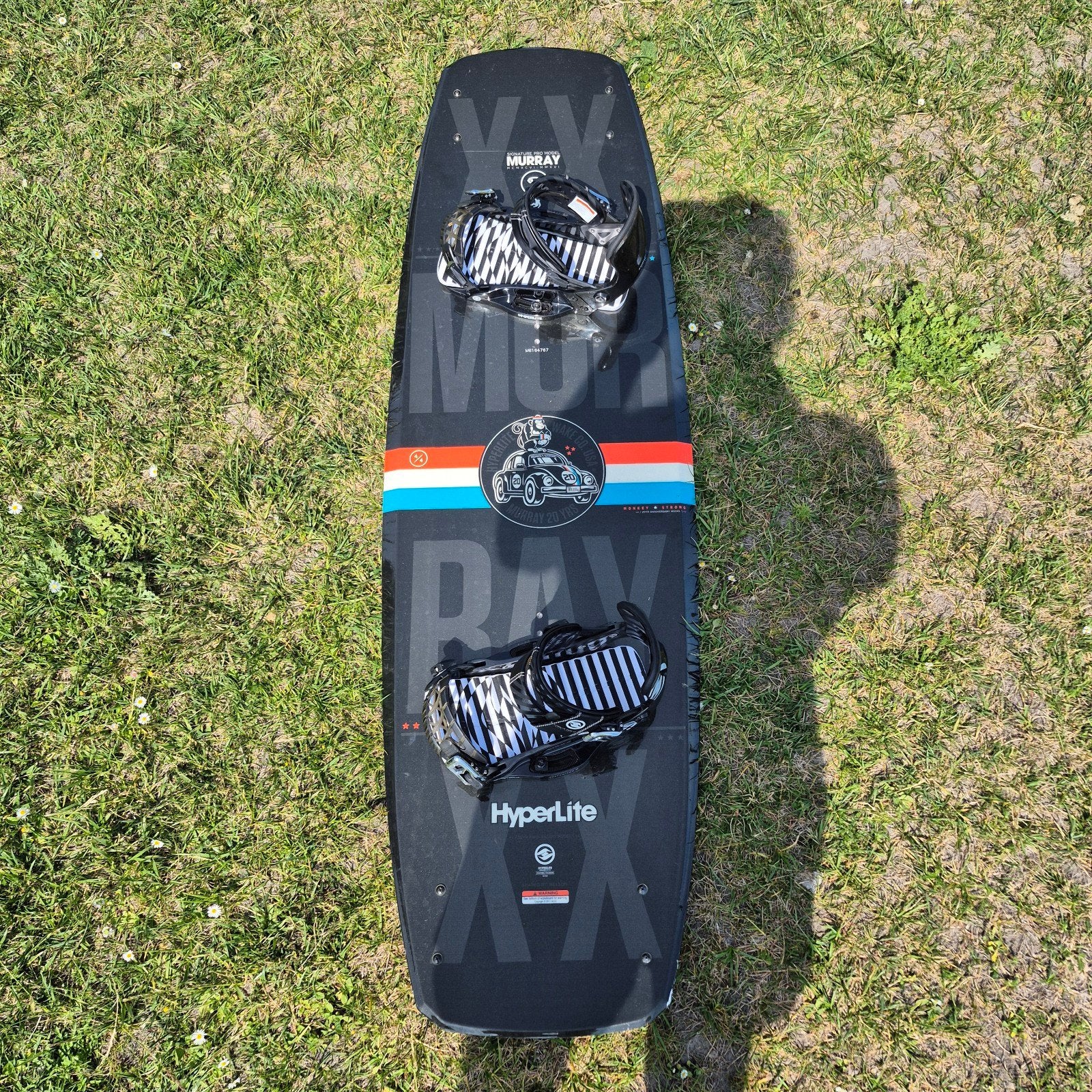 Hyperlite Murray Pro Model Wakeboard met bindingen, Watersport en Boten, Wakeboarden, Ophalen, Zo goed als nieuw