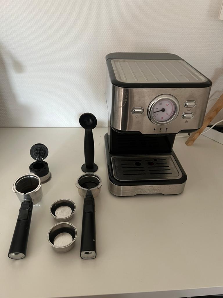 Princess Espressomachine - Pad- & Capsulesysteem, Ophalen, Afneembaar waterreservoir, Espresso apparaat, Gemalen koffie