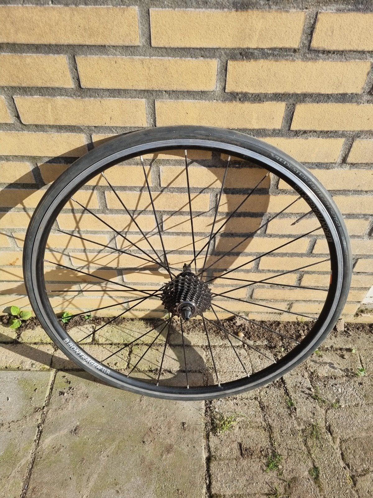 Achterwiel racefiets, Ophalen, Racefiets