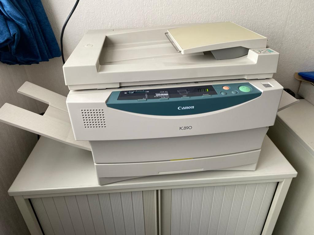Kopieer apparaat Canon pc890, Computers en Software, Printers, Ophalen, Gebruikt, Kopieren, Kopieermachine