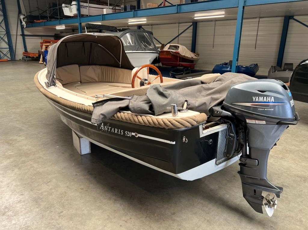 Antaris 520 met Yamaha F15 powertilt, Ophalen, Gebruikt, Zonnedek, Antaris