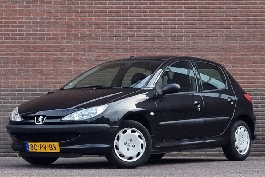 Peugeot 206 1.4 Air-line 2, Origineel NL, APK t/m 10-27, Air, Voorwielaandrijving, Stof, 31 €/maand, 4 cilinders