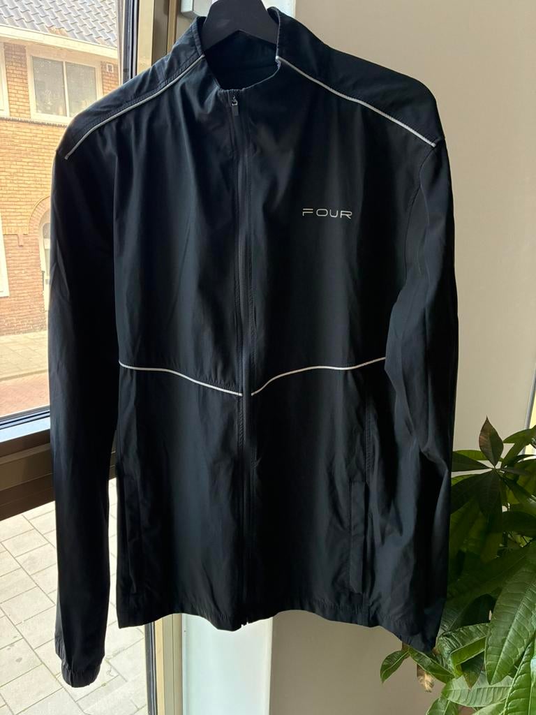 Four Amsterdam track jacket, Kleding | Heren, Ophalen of Verzenden, Zo goed als nieuw, Maat 56/58 (XL), Zwart