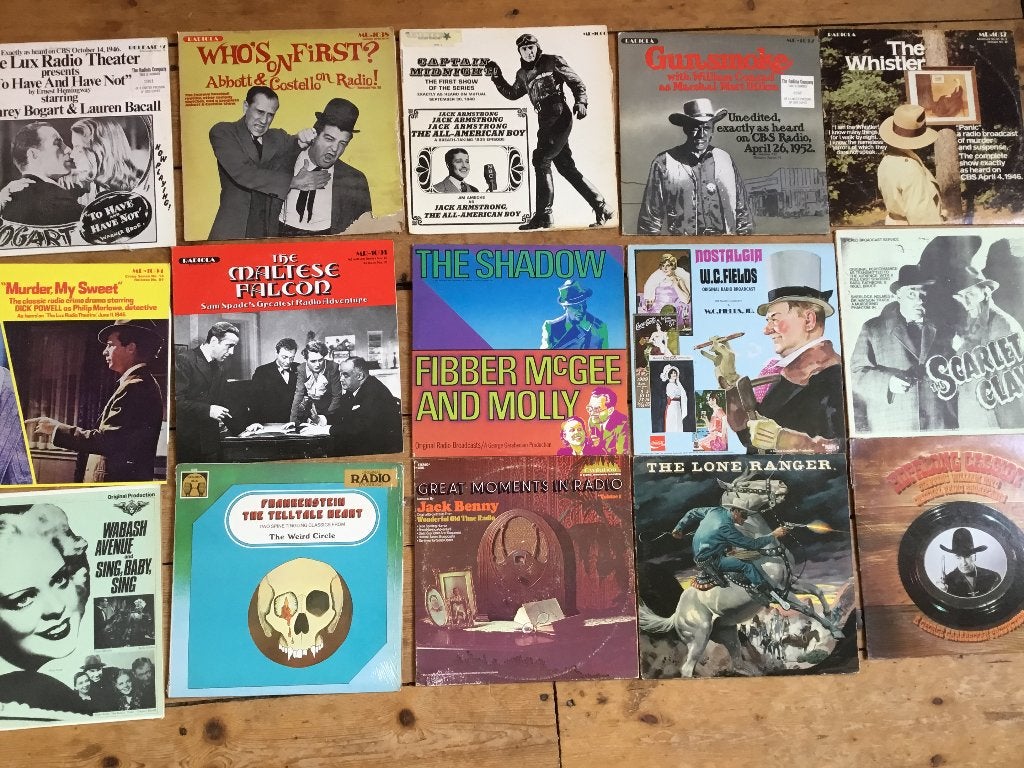 Radio plays op Vinyl, Ophalen of Verzenden, Gebruikt, 12 inch
