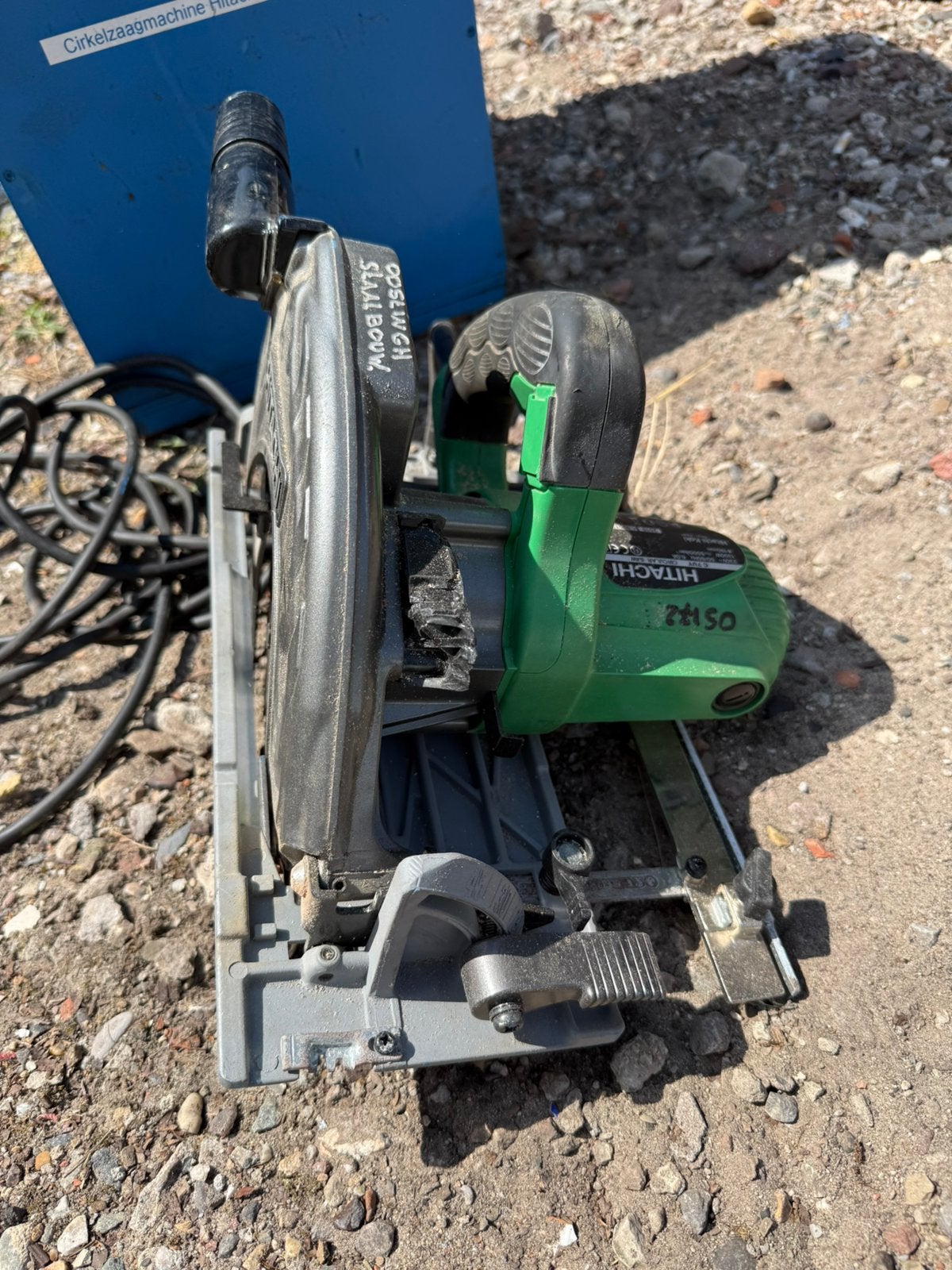 Hitachi C 7UY Cirkelzaag, Ophalen, Gebruikt, Cirkelzaag, Hitachi