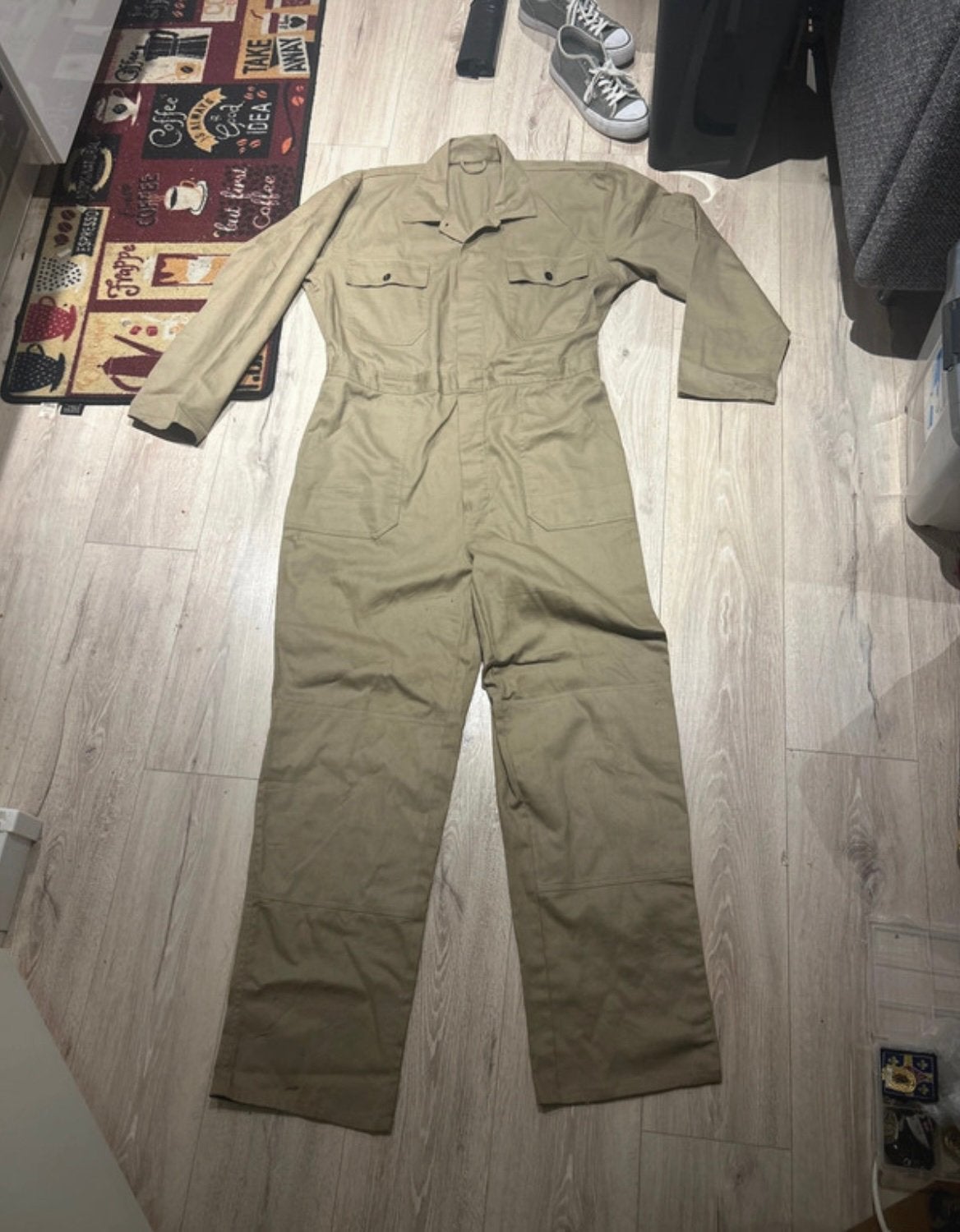 Vintage workwear overall maat L, Ophalen of Verzenden