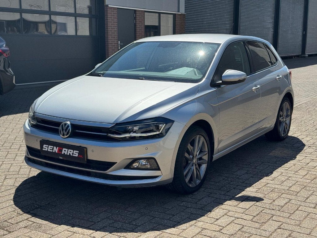 Volkswagen Polo 1.0 TSI 95PK 5D Bluemotion 7-DSG 2018 Grijs, Zwart, 95 pk, Alcantara, Bedrijf