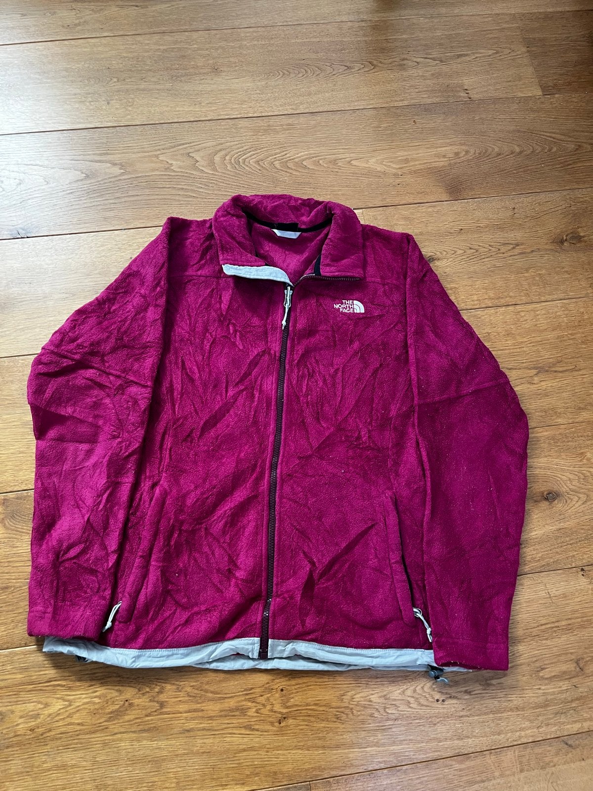 The North Face fleece jas dames - Maat L, Ophalen of Verzenden, Gedragen, Maat 42/44 (L), Roze