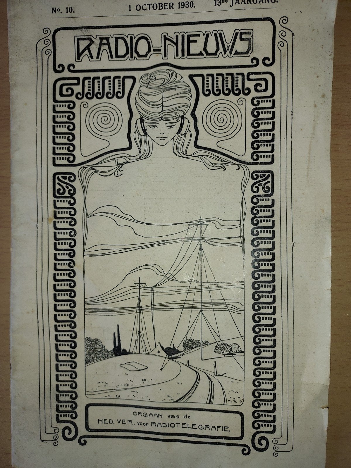 Radio-Nieuws Tijdschrift - 1 Oktober 1930, Ophalen of Verzenden, Gelezen, Overige typen