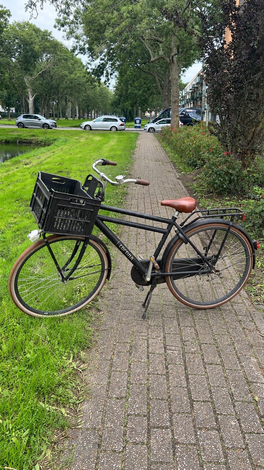 Heren Sparta pick up fiets, Ophalen, Gebruikt, 24 inch, Handrem