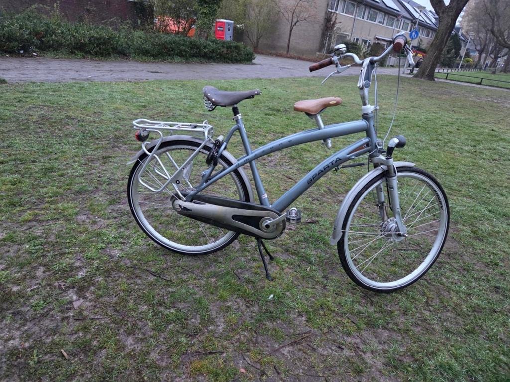 Sparta amazone herenfiets, Fietsen en Brommers, Fietsen | Heren | Herenfietsen, 57 tot 61 cm, Ophalen of Verzenden, Gebruikt, Sparta