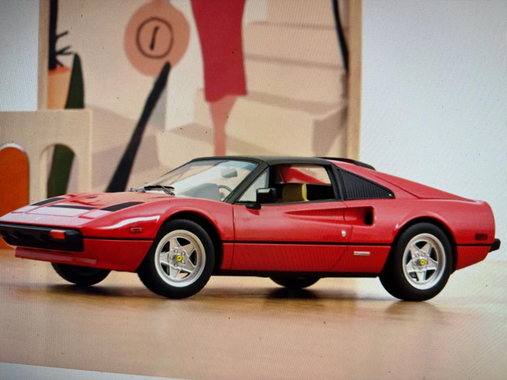 Norev  1/18 Ferrari 308 GTS Magnum P.I. schaalmodel - Rood, D, Auto, Nieuw, Norev