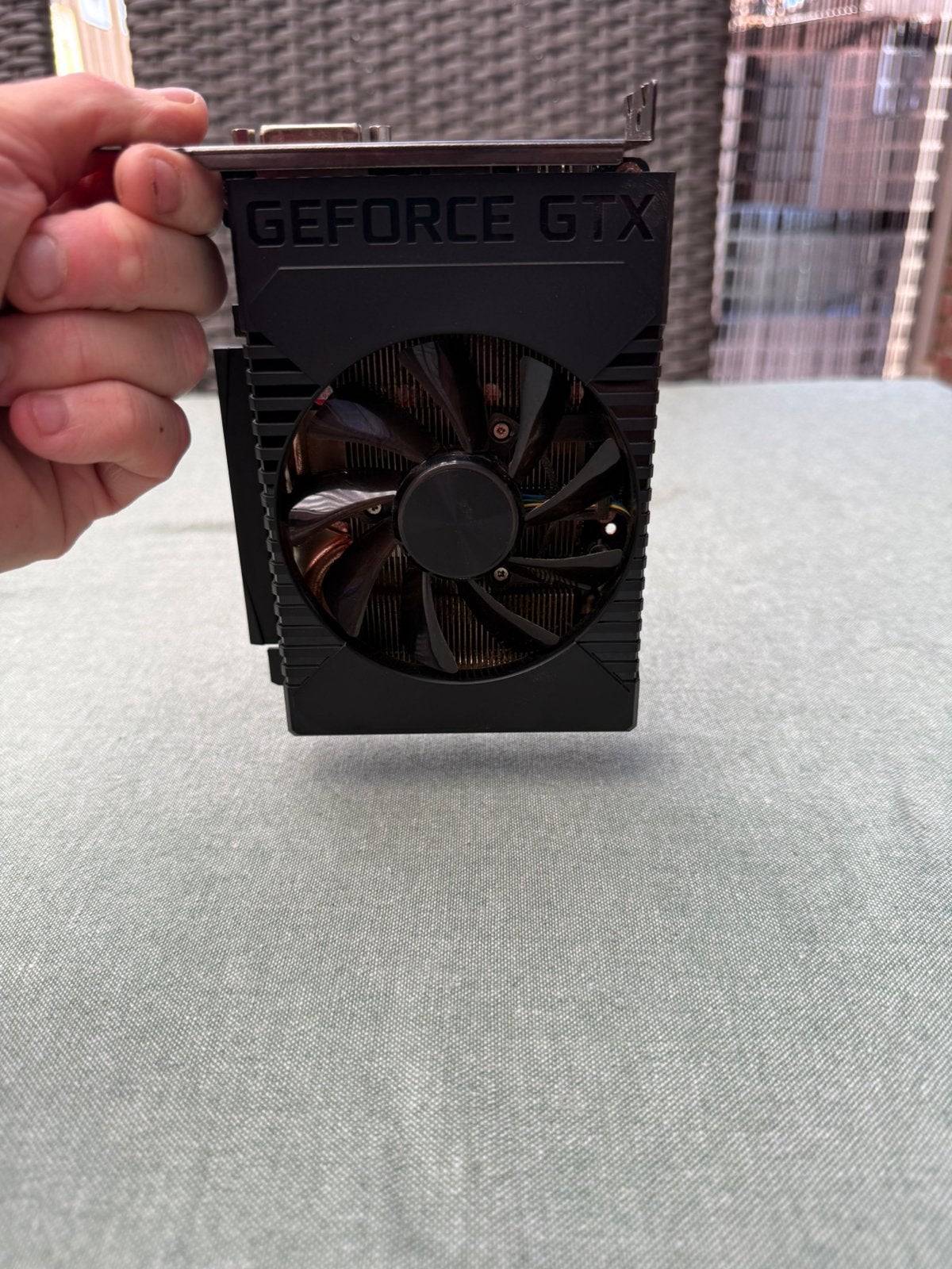 GeForce GTX 1660 Ti (6GB GDDR6), Computers en Software, Videokaarten, PCI-Express 3, Gebruikt, HDMI, GDDR6