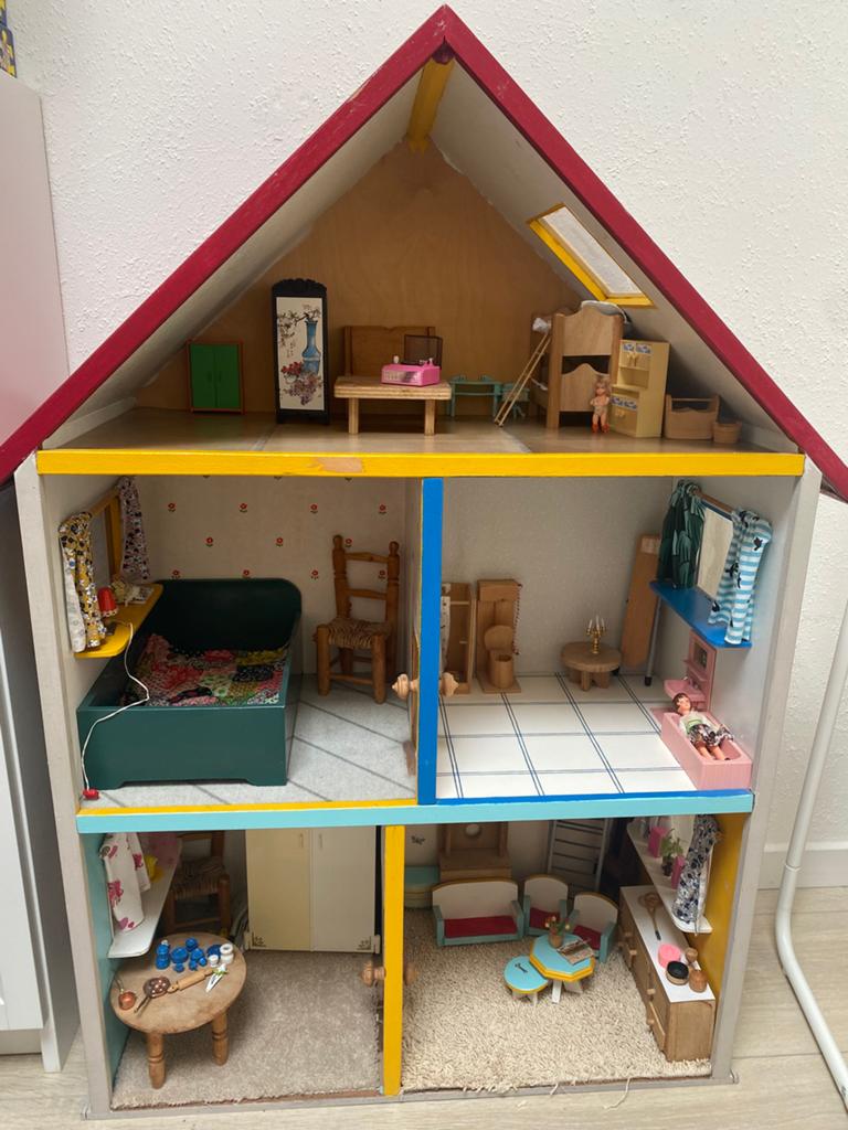 Poppenhuis, Ophalen, Zo goed als nieuw, Poppenhuis