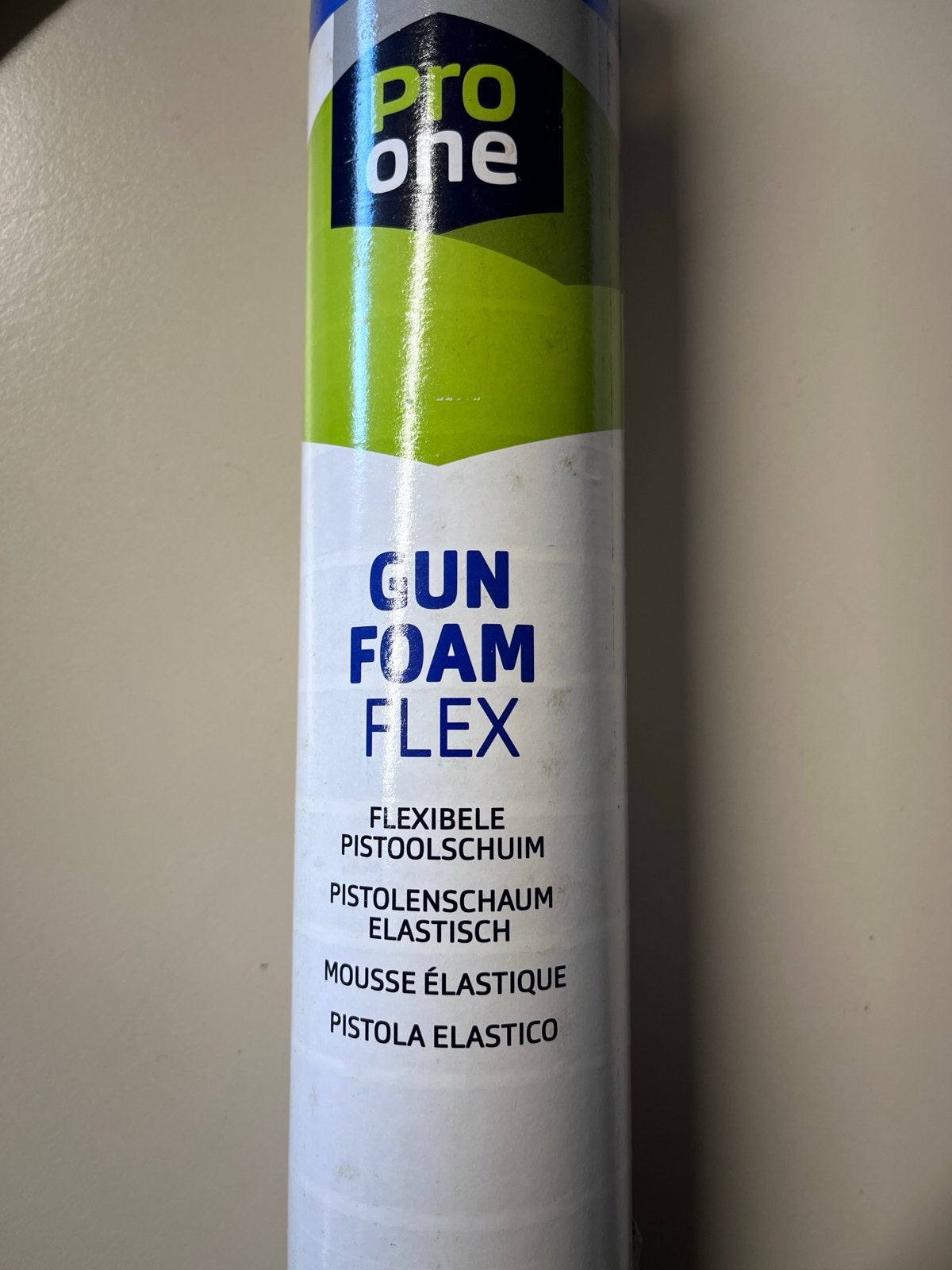 Pro One Gun Foam Flex - Flexibel Pistoolschuim 750ml, Overige materialen, Nieuw, 15 m² of meer, Muurisolatie