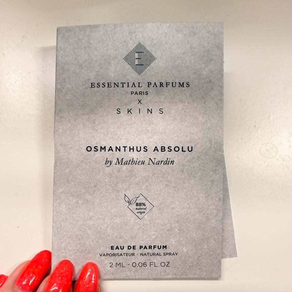 Essential Parfums Osmantus Absolu sample 2ml, Ophalen of Verzenden, Nieuw
