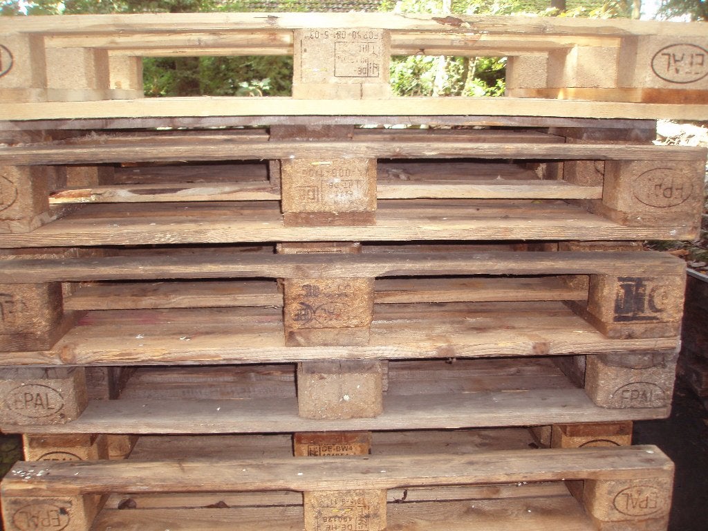Europallets 120x80 cm, Ophalen, 100 cm of meer, Minder dan 35 cm, Minder dan 40 cm