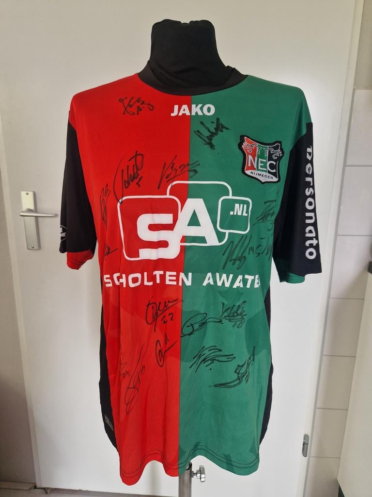 Gesigneerd NEC shirt, Sport en Fitness, Ophalen of Verzenden, Gebruikt, Shirt