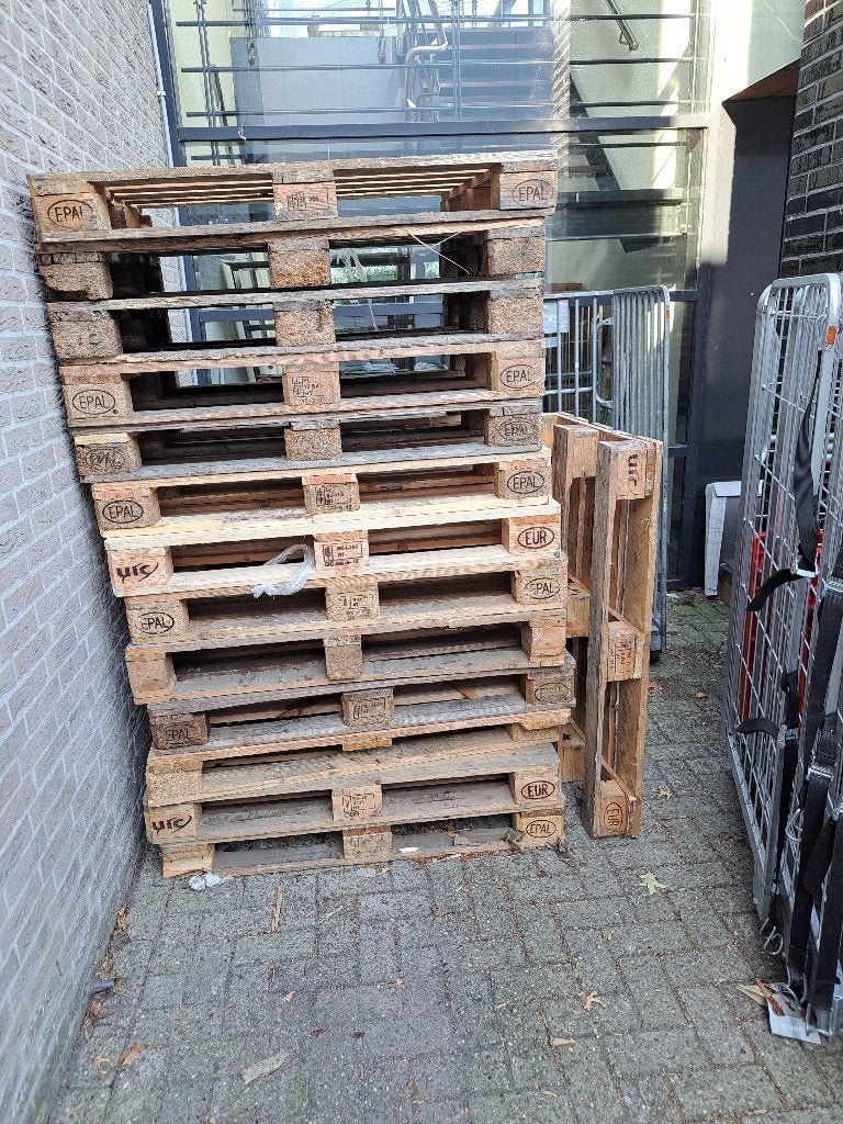 Euro pallets, Ophalen, Gebruikt, Pallet, Minder dan 200 cm