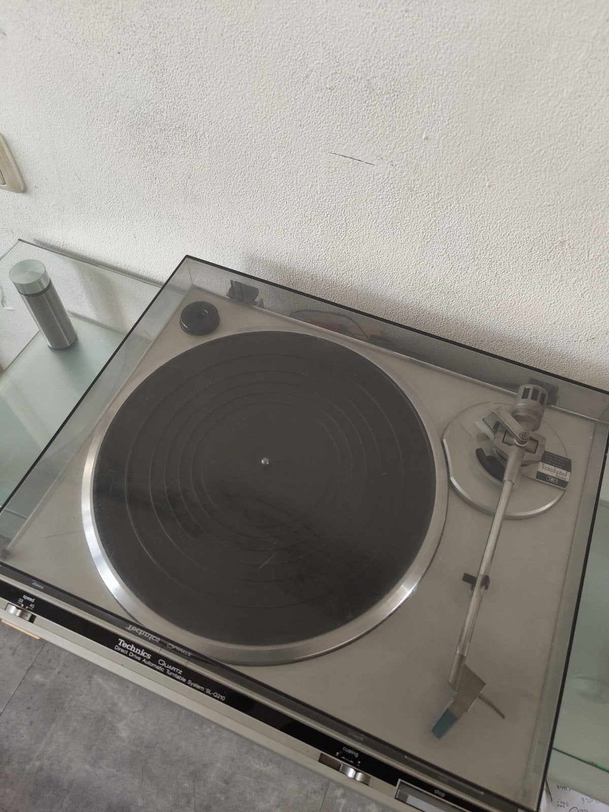 Technics SL-Q210 Quartz Direct Drive vasteprijs, Automatisch, Ophalen of Verzenden, Zo goed als nieuw, Platenspeler