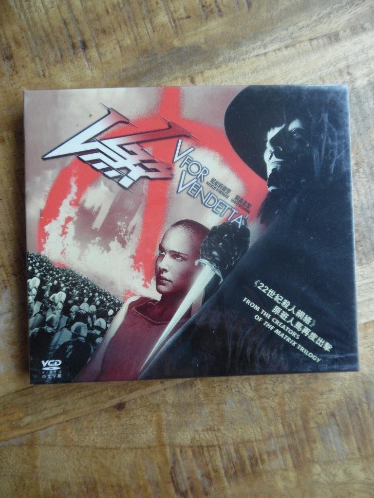 VCD - AMERIKA AKTIE - V FOR VENDETTA - NATALIE PORTMAN -, Vanaf 16 jaar, Ophalen of Verzenden, Gebruikt, Overige gebieden