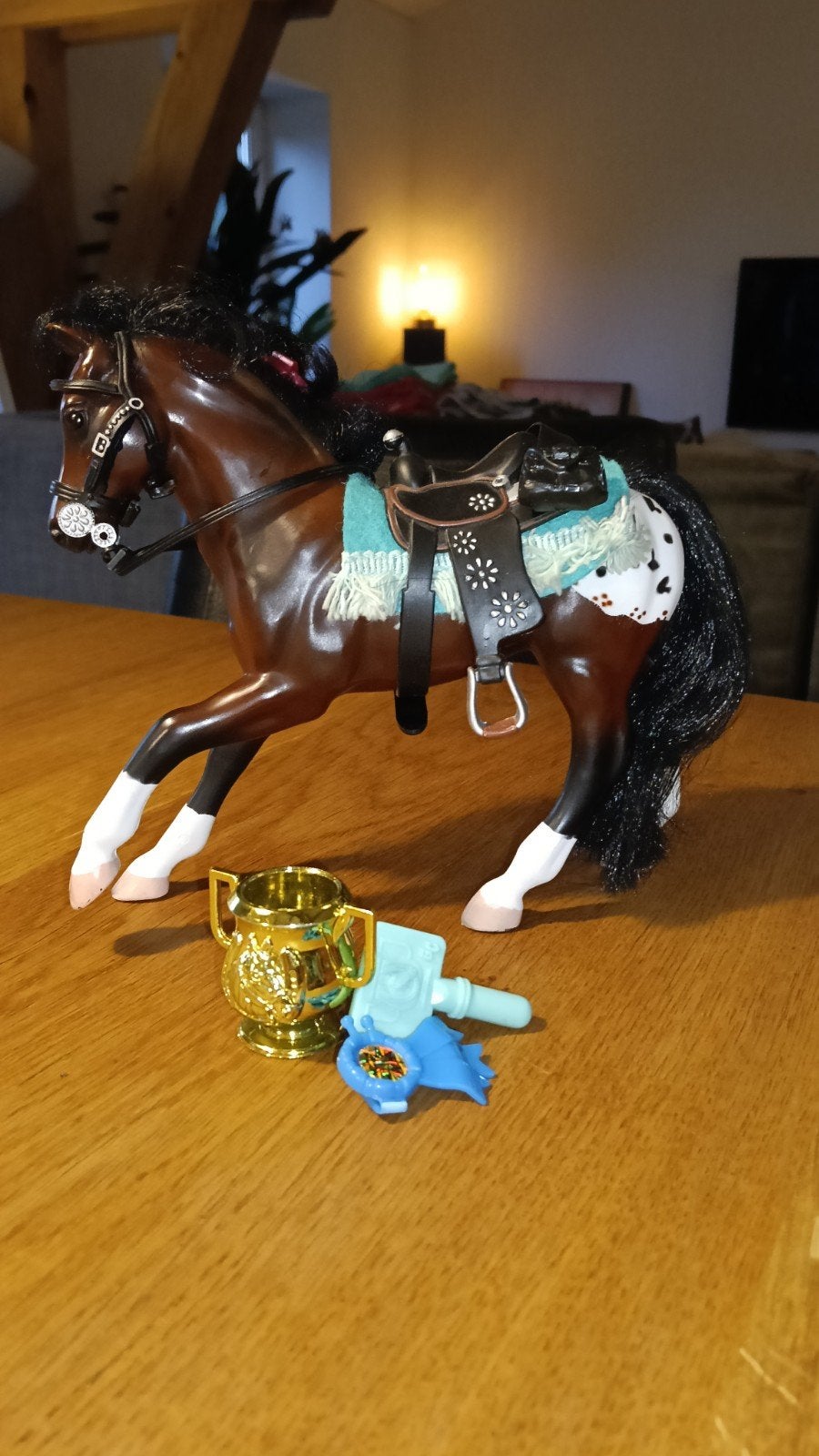 Grand Champions Prancing Mare Appaloosa complete set, Ophalen of Verzenden, Zo goed als nieuw, Jongen of Meisje