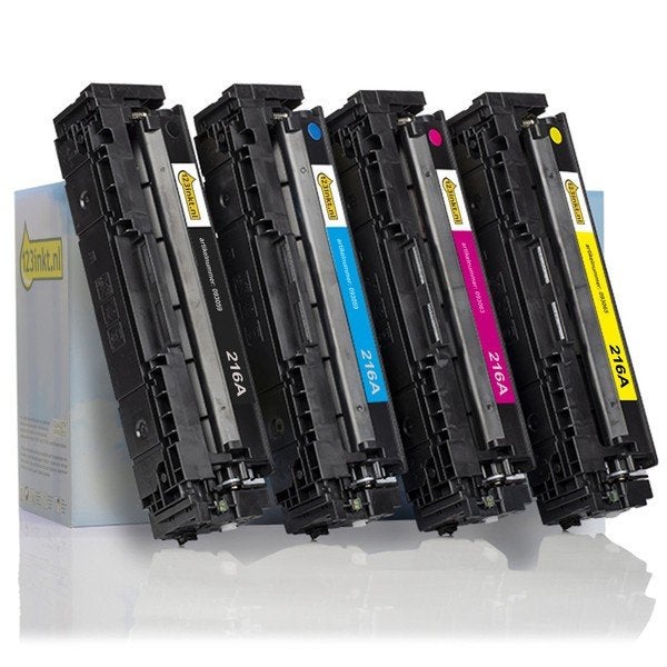 Tonerset hp 116a huismerk 123 inkt, Computers en Software, Printerbenodigdheden, Ophalen of Verzenden, Nieuw, Toner