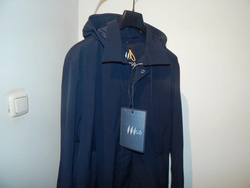 Hetrego mooie parka look jas donker blauw Nieuw mt 54, Kleding | Heren, Jassen | Winter, Hetrego, Maat 52/54 (L), Nieuw, Verzenden