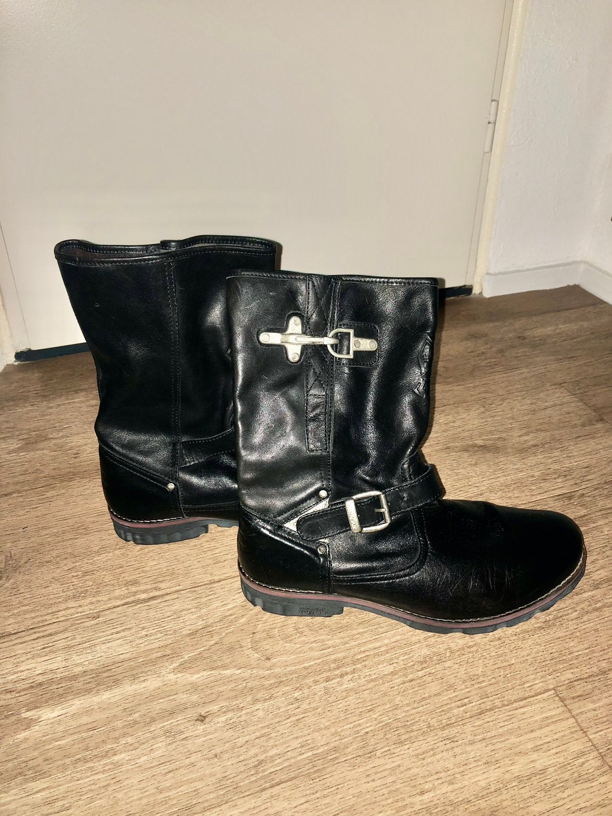 Te koop Red Adair  leren motor laarzen, Ophalen, Zo goed als nieuw