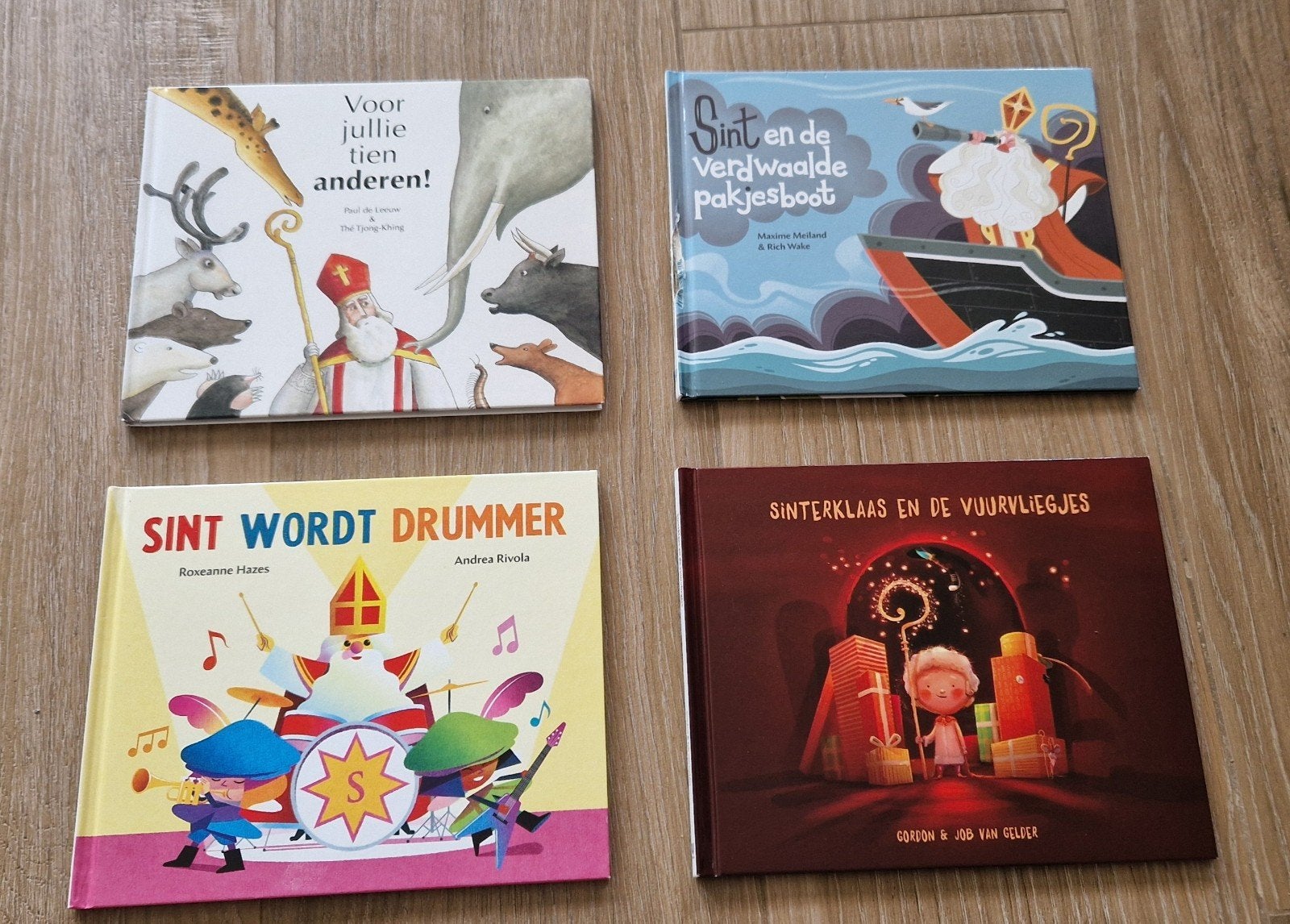 Diverse Sinterklaas Voorleesboeken - Set van 4, Ophalen of Verzenden, Gelezen, Verschillende auteurs, Fictie algemeen